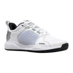 K-Swiss Ultrashot Team Men's Tennis Shoe (White/Black) -Racket Equipment Store 07395 174.01