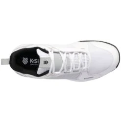 K-Swiss Ultrashot Team Men's Tennis Shoe (White/Black) -Racket Equipment Store 07395 174.07