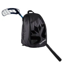 Salming Multi Sport Backpack Racquet Bag (Black) -Racket Equipment Store 1159873 0101 with lacrosse