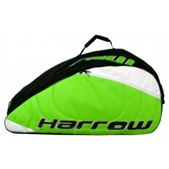 Harrow Pro Squash 12 Pack Racquet Bag (Green) 1 Harrow Pro Squash 12 Pack Racquet Bag (Green)