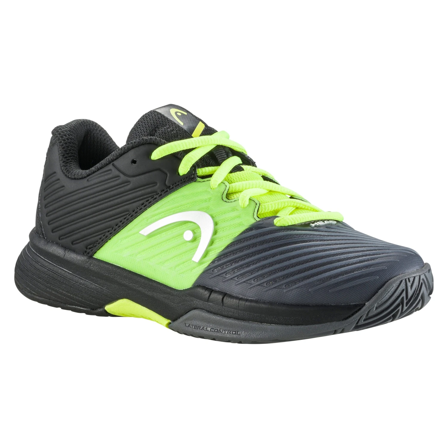 Head Revolt Pro 4 Junior Tennis Shoe (Black/Yellow) 1 Head Revolt Pro 4 Junior Tennis Shoe (Black/Yellow)