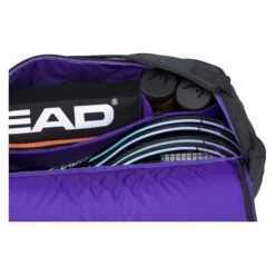 Head R-PET Gravity Duffel Sport Racquet Bag (Black) -Racket Equipment Store 283202 Gravity Sport Bag 6