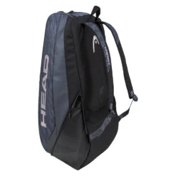 Head Djokovic Monstercombi 12 Racquet Bag (Anthracite/Black) -Racket Equipment Store 283242 Djokovic 12R Monster Combi 2