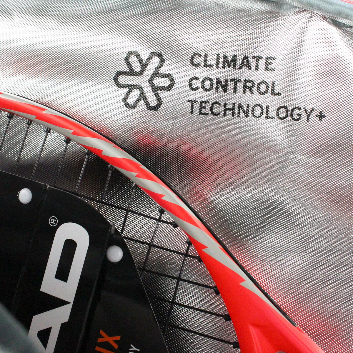 Head Radical Combi 6 Pack Racquet Bag (Grey/Orange) 5 Head Radical Combi 6 Pack Racquet Bag (Grey/Orange) - Image 5