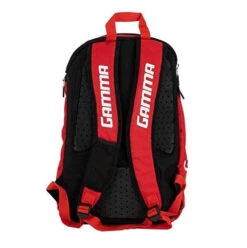 Gamma Pickleball Backpack Paddle Bag (Red/Black) -Racket Equipment Store 41A6sjkE3cL. AC