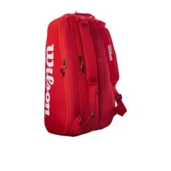 Wilson Super Tour 9 Pack Racquet Bag (Red) -Racket Equipment Store 579a63f1a8bee75a7d002dcf01a38251e7441bf9 WR8010501 2 SUPER TOUR 9PK RD new