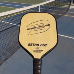 Brick House Retro 65T (Natural Ash) -Racket Equipment Store 65t at net 2