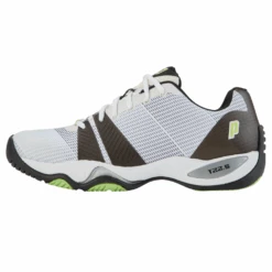 Prince T22.5 Men's Tennis Shoe (White/Green/Black) 7 Prince T22.5 Men's Tennis Shoe (White/Green/Black) -Racket Equipment Store 8P491149 LATERAL