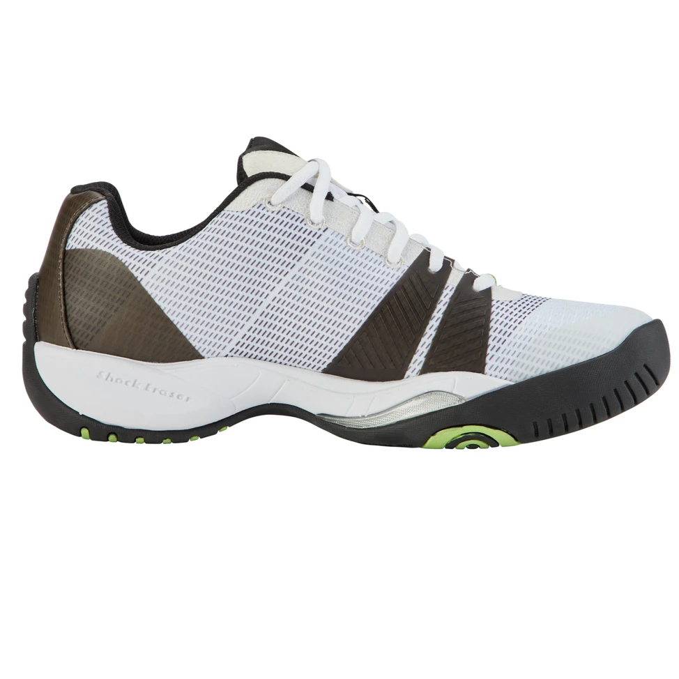 Prince T22.5 Men's Tennis Shoe (White/Green/Black) 4 Prince T22.5 Men's Tennis Shoe (White/Green/Black) - Image 4