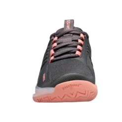 K-Swiss Ultrashot 3 Women's Tennis Shoe (Asphalt/Peach/White) 12 K-Swiss Ultrashot 3 Women's Tennis Shoe (Asphalt/Peach/White) -Racket Equipment Store 96988 007.02