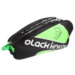 Black Knight Triple Racquet Bag (Black/Green) 5 Black Knight Triple Racquet Bag (Black/Green) -Racket Equipment Store Black Knight BG 637 1