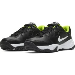 Nike Court Lite 2 Junior Tennis Shoe (Black/White) -Racket Equipment Store CD0440 007 PHCFH001 1000