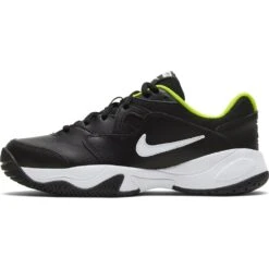 Nike Court Lite 2 Junior Tennis Shoe (Black/White) -Racket Equipment Store CD0440 007 PHSLH000 1000