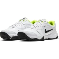 Nike Court Lite 2 Junior Tennis Shoe (White/Black/Green) 13 Nike Court Lite 2 Junior Tennis Shoe (White/Black/Green) -Racket Equipment Store CD0440 104 PHCFH001 1000