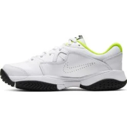 Nike Court Lite 2 Junior Tennis Shoe (White/Black/Green) 15 Nike Court Lite 2 Junior Tennis Shoe (White/Black/Green) -Racket Equipment Store CD0440 104 PHSLH001 1000