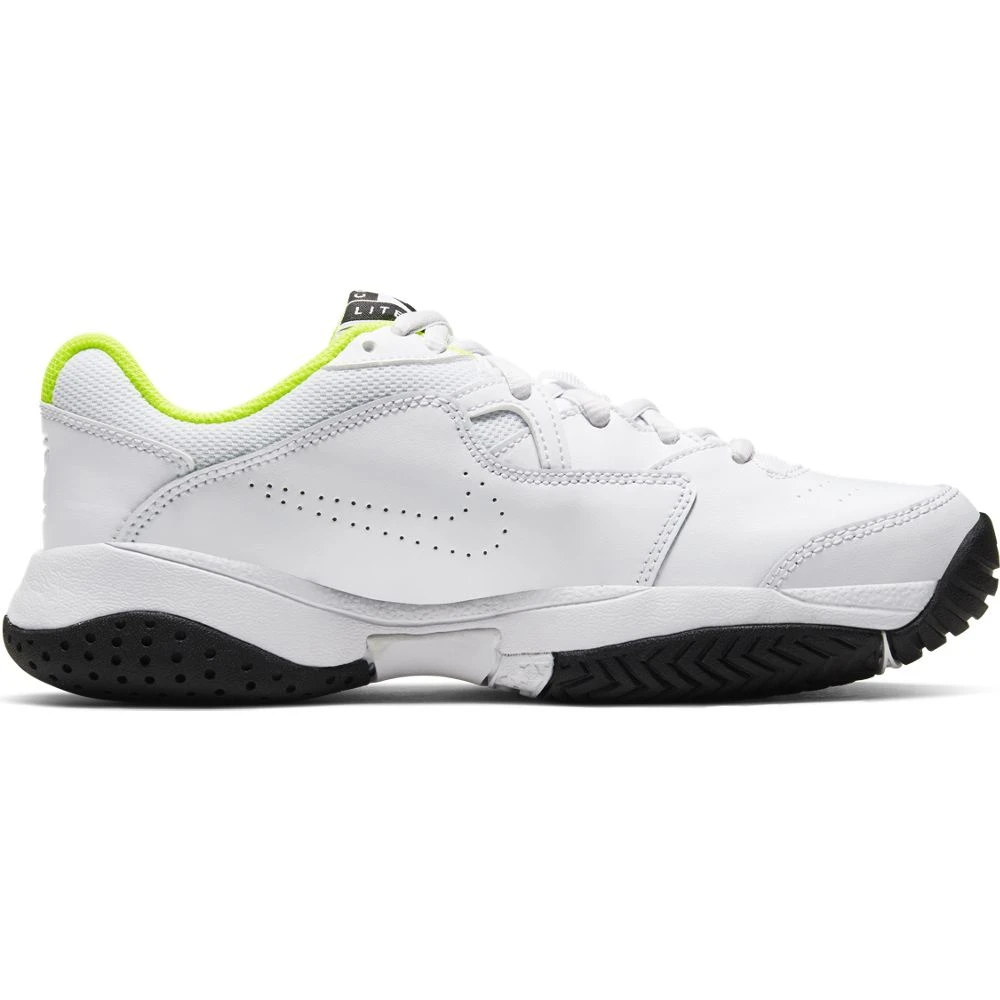 Nike Court Lite 2 Junior Tennis Shoe (White/Black/Green) 7 Nike Court Lite 2 Junior Tennis Shoe (White/Black/Green) - Image 7