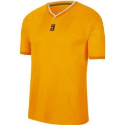 Nike Men's Court Breathe Slam Top (Orange)