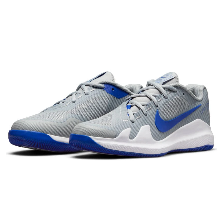 Nike Vapor Pro Junior Tennis Shoe (Grey/White) 5 Nike Vapor Pro Junior Tennis Shoe (Grey/White) - Image 5