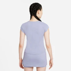 Nike Women's Dri-FIT Victory Top (Indigo Haze/White) 6 Nike Women's Dri-FIT Victory Top (Indigo Haze/White) -Racket Equipment Store CV4790 519 PHSBM001 3144