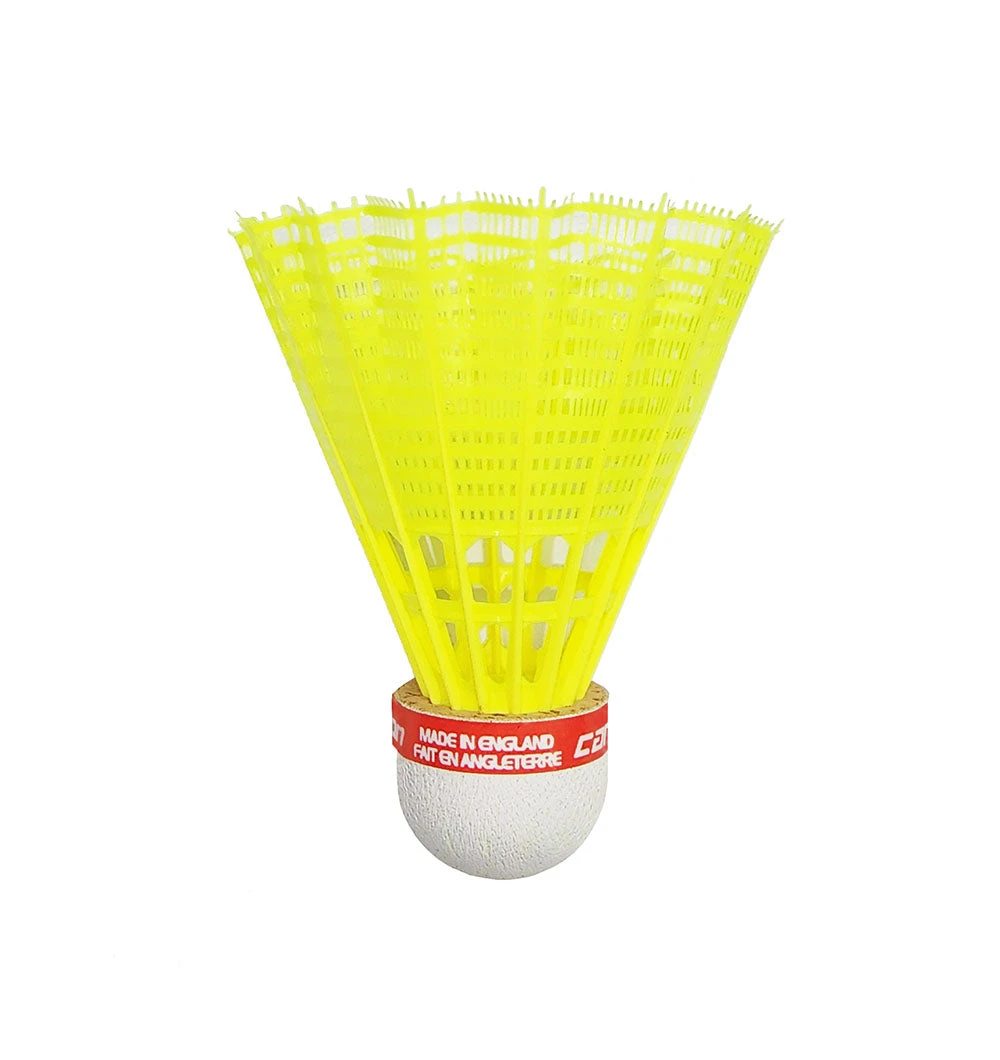 Carlton F2 Nylon Badminton Shuttlecocks (Yellow) (Red Cap) 3 Carlton F2 Nylon Badminton Shuttlecocks (Yellow) (Red Cap) - Image 3