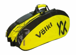 Volkl Tour Combi 6 Pack Racquet Bag (Neon Yellow/Black)