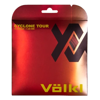 Volkl Cyclone Tour 18/1.20 Tennis String (Red) 1 Volkl Cyclone Tour 18/1.20 Tennis String (Red)