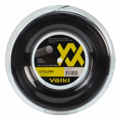 Volkl Cyclone 16/1.30 Tennis String Reel (Black)