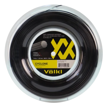 Volkl Cyclone 16/1.30 Tennis String Reel (Black) 1 Volkl Cyclone 16/1.30 Tennis String Reel (Black)