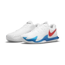 Nike Zoom Vapor Cage 4 Rafa Men's Tennis Shoe (White/Red/Blue) -Racket Equipment Store DD1579 113 PHCFH001 3144