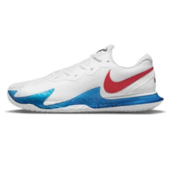 Nike Zoom Vapor Cage 4 Rafa Men's Tennis Shoe (White/Red/Blue) -Racket Equipment Store DD1579 113 PHSLH000 3144