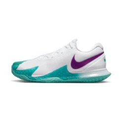 Nike Zoom Vapor Cage 4 Rafa Men's Tennis Shoe (White/Red/Teal) 18 Nike Zoom Vapor Cage 4 Rafa Men's Tennis Shoe (White/Red/Teal) -Racket Equipment Store DD1579 153 PHSLH000 3144