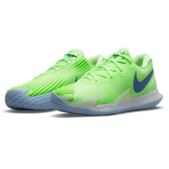 Nike Zoom Vapor Cage 4 Rafa Men's Tennis Shoe (Lime/Blue/White) 15 Nike Zoom Vapor Cage 4 Rafa Men's Tennis Shoe (Lime/Blue/White) -Racket Equipment Store DD1579 333 PHCFH001 3144