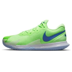 Nike Zoom Vapor Cage 4 Rafa Men's Tennis Shoe (Lime/Blue/White) 18 Nike Zoom Vapor Cage 4 Rafa Men's Tennis Shoe (Lime/Blue/White) -Racket Equipment Store DD1579 333 PHSLH000 3144