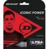 Dunlop Iconic Power 18 Squash String (Grey)