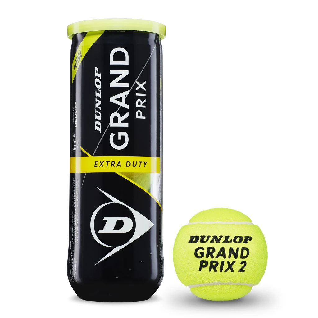 Dunlop Grand Prix Extra Duty Tennis Balls 1 Dunlop Grand Prix Extra Duty Tennis Balls