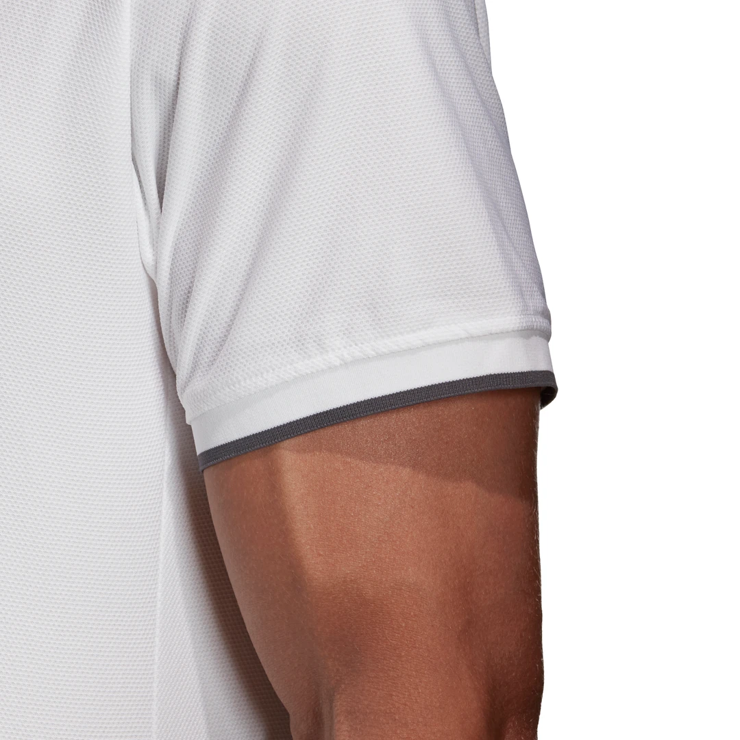 Adidas Men's Freelift AeroReady Top (White) 4 Adidas Men's Freelift AeroReady Top (White) - Image 4