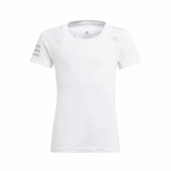 Adidas Girls Club Top (White/Grey)