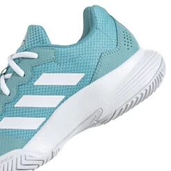 Adidas GameCourt 2 Women's Tennis Shoe (Mint Ton/Cloud White) -Racket Equipment Store GW6262 9