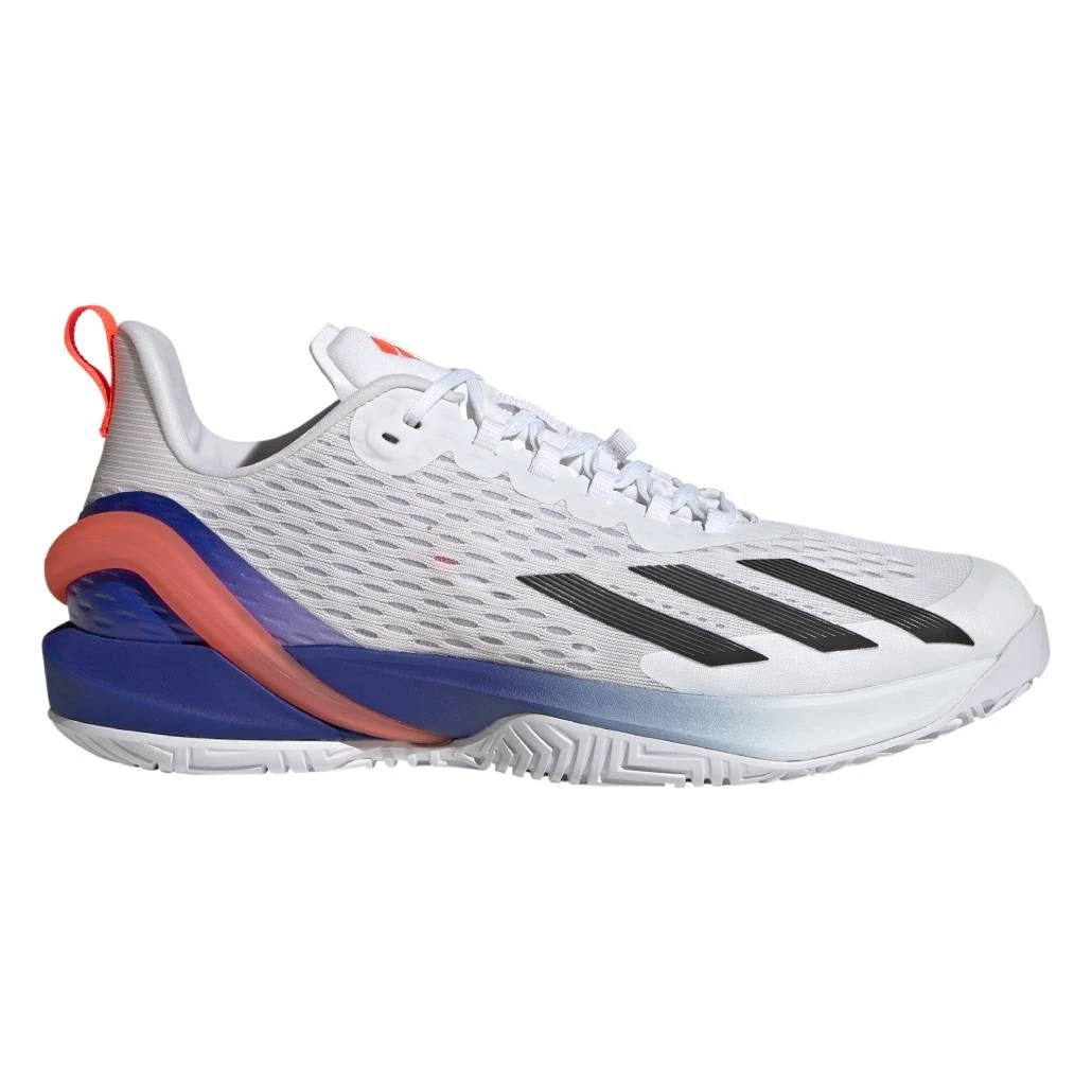Adidas Adizero Cybersonic Men's Tennis Shoe (White/Black) 1 Adidas Adizero Cybersonic Men's Tennis Shoe (White/Black)