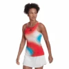 Adidas Women's Mel Y-Tank Top (White/Red/Blue)