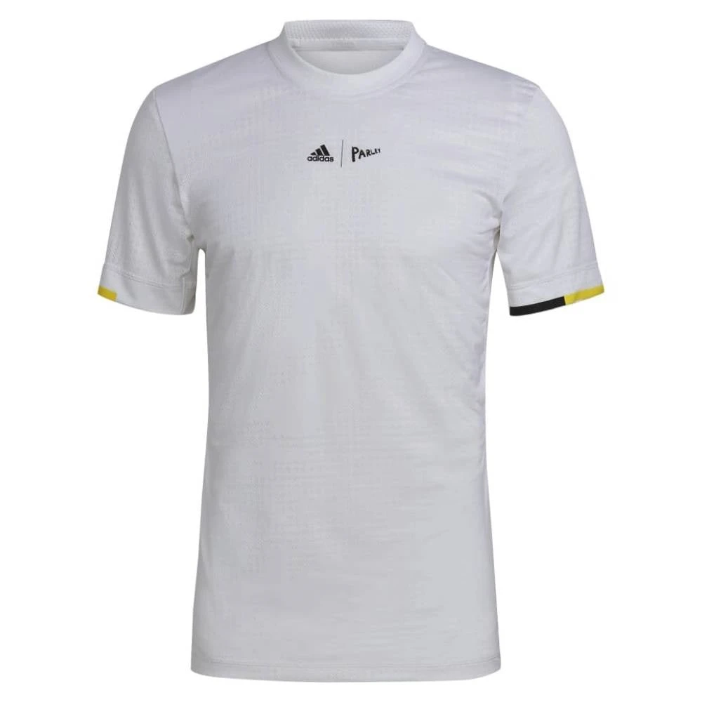 Adidas Men's London Top (White/Yellow) 1 Adidas Men's London Top (White/Yellow)
