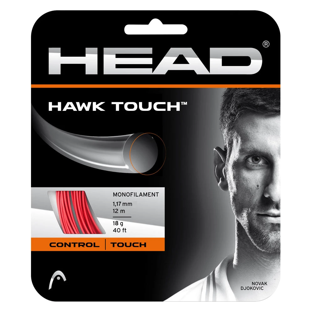 Head Hawk Touch 19/1.15 Tennis String (Red) 1 Head Hawk Touch 19/1.15 Tennis String (Red)