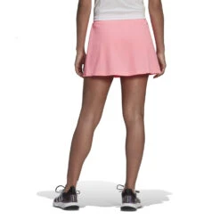 Adidas Women's Club Skirt (Pink) 6 Adidas Women's Club Skirt (Pink) -Racket Equipment Store HN6190 4 APPAREL OnModel BackView white