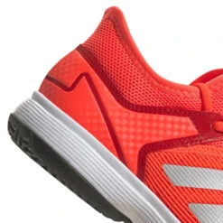 Adidas Ubersonic 4 Junior Tennis Shoe (Red) -Racket Equipment Store HP9698 8 FOOTWEAR Photography DetailView1 transparent