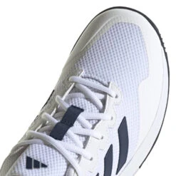 Adidas GameCourt 2 Men's Tennis Shoe (White/Navy) -Racket Equipment Store HQ8809 9 FOOTWEAR Photography DetailView2 transparent