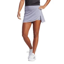 Adidas Women's Club Skirt (Purple) 9 Adidas Women's Club Skirt (Purple) -Racket Equipment Store HT7187 3 APPAREL OnModel StandardView transparent