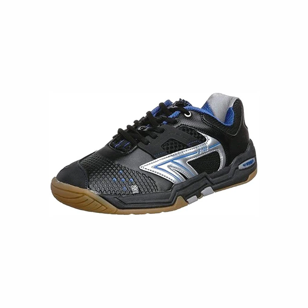 Hi-Tec S702 Men's Indoor Court Shoe (Black/White/Blue) 3 Hi-Tec S702 Men's Indoor Court Shoe (Black/White/Blue) - Image 3