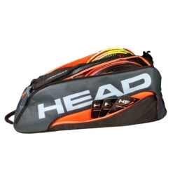 Head Tour Team Supercombi 9 Pack Racquet Bag (Black/Grey) -Racket Equipment Store IMG 2936