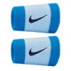 Nike Swoosh Doublewide Wristbands 2 Pack (Photo Blue/Celestine Blue)