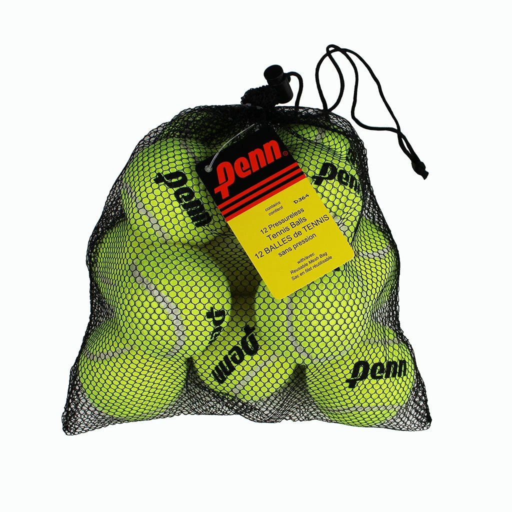 Penn Pressureless Tennis Balls - 12 Balls Bag 1 Penn Pressureless Tennis Balls - 12 Balls Bag